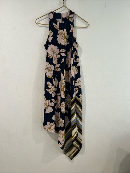 rachel rachel roy women's harland floral-print a-line dress | Dresses | Rachel Roy Navy Floral Asymmetric With Pink Blooms S style-WSWC6993 Stacees Dark Navy Sequins Size:M USA The flirty short hemline